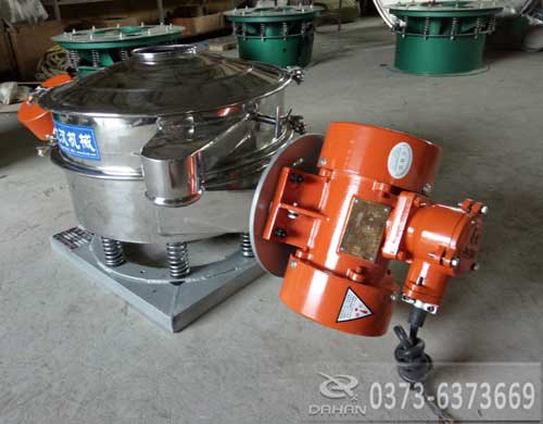 600mm直排篩防爆振動電機 600mm直排篩防爆振動電機