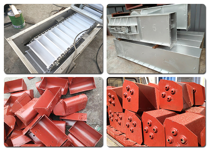 TD型斗式提升機料斗，機殼展示圖